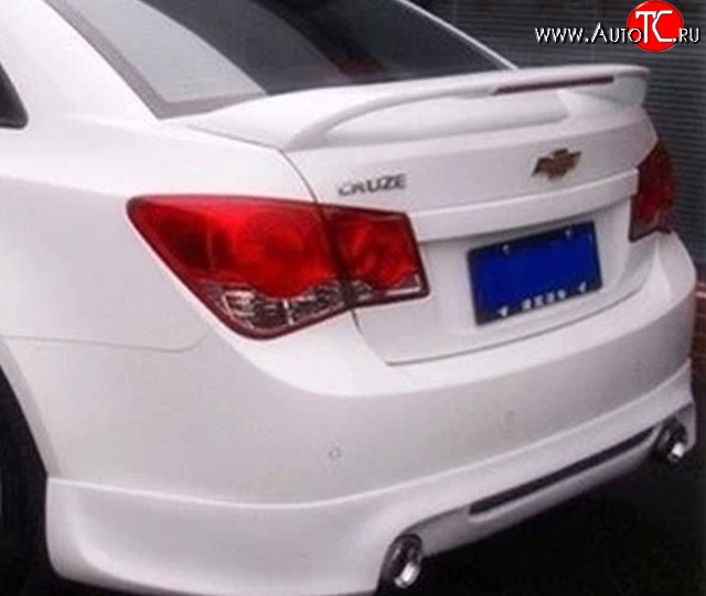 3 599 р. Спойлер M-VRS Chevrolet Cruze J300 седан дорестайлинг (2009-2012) (Неокрашенный)  с доставкой в г. Нижний Новгород