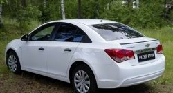 1 569 р. Лип спойлер RA  Chevrolet Cruze  J300 (2009-2015) седан дорестайлинг, седан рестайлинг (Неокрашенный)  с доставкой в г. Нижний Новгород. Увеличить фотографию 2