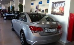 6 849 р. Спойлер LitCompany Chevrolet Cruze J300 седан дорестайлинг (2009-2012) (Неокрашенный)  с доставкой в г. Нижний Новгород. Увеличить фотографию 5