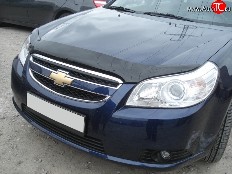 2 799 р. Дефлектор капота NovLine  Chevrolet Epica  V250 (2006-2012)  с доставкой в г. Нижний Новгород