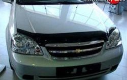 2 699 р. Дефлектор капота NovLine Chevrolet Lacetti седан (2002-2013)  с доставкой в г. Нижний Новгород. Увеличить фотографию 1