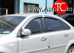 999 р. Комплект дефлекторов окон (ветровиков) 4 шт. Russtal  Chevrolet Lacetti  седан (2002-2013)  с доставкой в г. Нижний Новгород