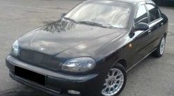 3 199 р. Решётка радиатора CT Daewoo Lanos T100 дорестайлинг, седан (1997-2002) (Неокрашенная)  с доставкой в г. Нижний Новгород. Увеличить фотографию 2