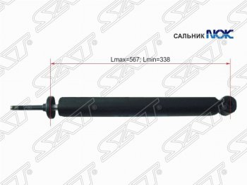 1 569 р. Амортизатор задний SAT (LH=RH) Daewoo Espero (1990-1999)  с доставкой в г. Нижний Новгород. Увеличить фотографию 1