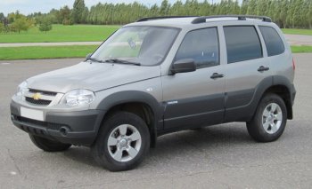 6 949 р. Рейлинги крыши АПС  Chevrolet Niva  2123 (2002-2020), Лада 2123 (Нива Шевроле) (2002-2021), Лада Нива Трэвел (2021-2024) (Черные, без поперечин)  с доставкой в г. Нижний Новгород. Увеличить фотографию 4