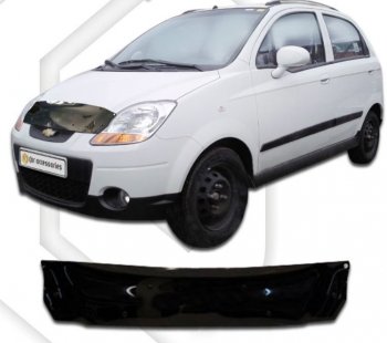 Дефлектор капота CA-Plastic Chevrolet Spark M200,250 (2005-2010)