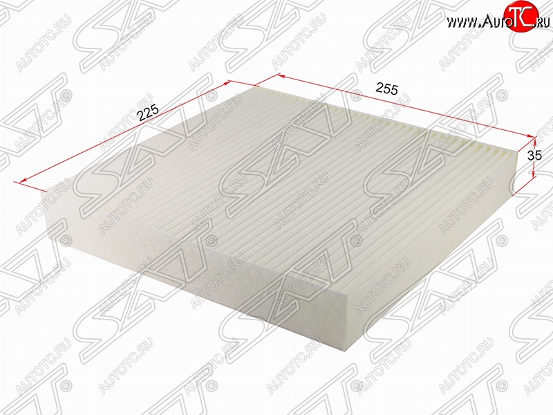 239 р. Фильтр салонный SAT (255х225х35 mm)  CITROEN Berlingo  M59 (2002-2012), CITROEN Xsara ( N0,  N1) (1997-2005), Peugeot Partner  M49/M59 (1997-2008)  с доставкой в г. Нижний Новгород