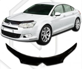 Дефлектор капота CA-Plastic exclusive CITROEN C5 RD дорестайлинг, седан (2008-2017)