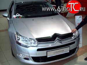 2 879 р. Дефлектор капота NovLine CITROEN C5 RD дорестайлинг, седан (2008-2017)  с доставкой в г. Нижний Новгород