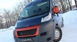 739 р. Реснички на фары RA CITROEN Jumper 250 (2006-2014) (Глянец под окраску, Неокрашенные)  с доставкой в г. Нижний Новгород. Увеличить фотографию 3