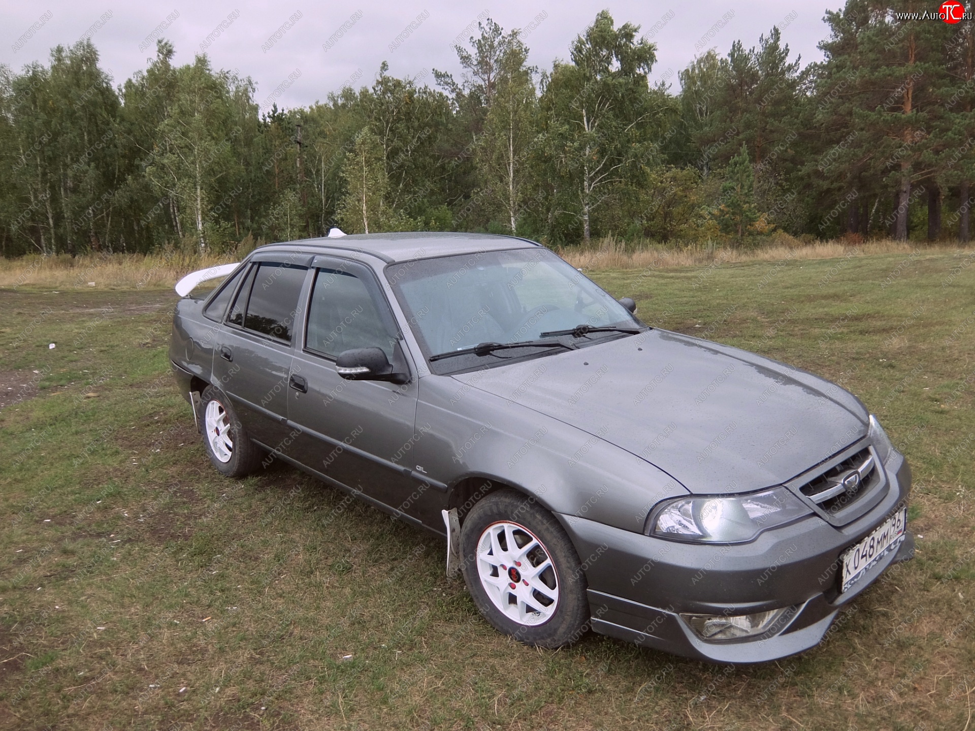 3 649 р. Накладка переднего бампера Sport Daewoo Nexia рестайлинг (2008-2015) (Неокрашенная)  с доставкой в г. Нижний Новгород