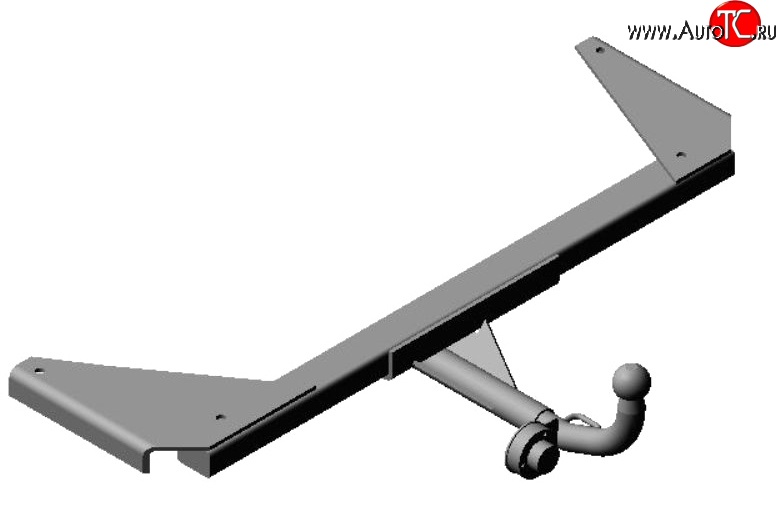 2 649 р. Фаркоп Russtal Daewoo Nexia дорестайлинг (1995-2008)  с доставкой в г. Нижний Новгород