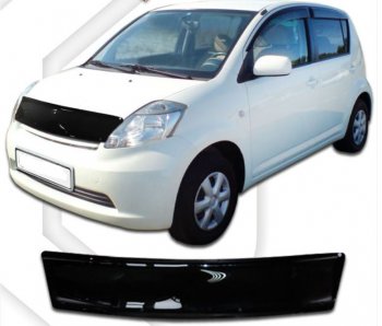 Дефлектор капота CA-Plastic Daihatsu Boon M300 хэтчбэк 5 дв. рестайлинг (2006-2010)