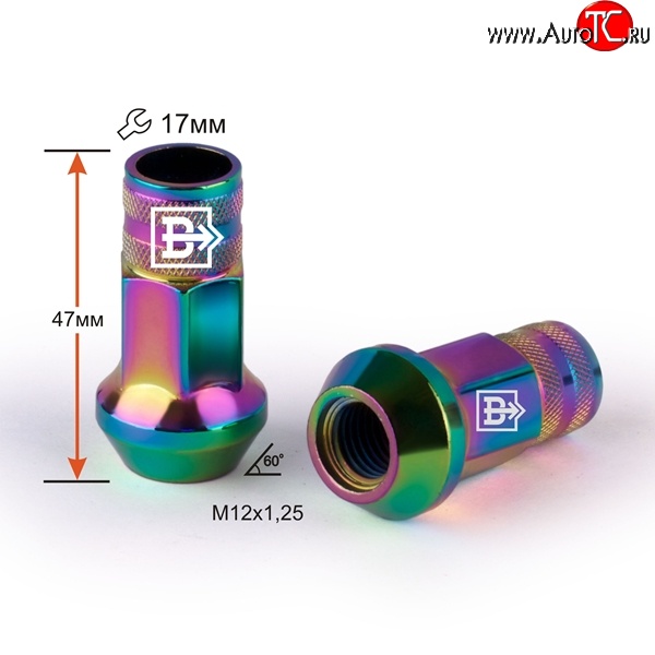 263 р. Колёсная гайка Вектор M12 1.25    с доставкой в г. Нижний Новгород