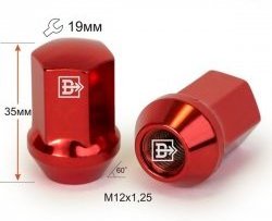 Колёсная гайка Вектор M12 1.25 