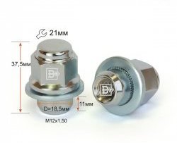 Колёсная гайка Вектор M12 1.5 