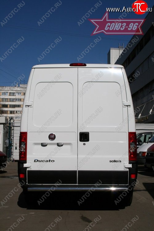 10 574 р. Защита заднего бампера Souz-96 (d42) Fiat Ducato 250 (2006-2014)  с доставкой в г. Нижний Новгород