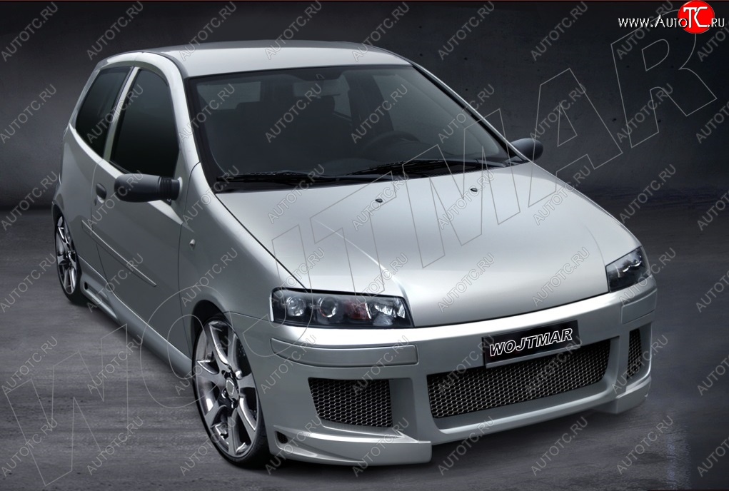 26 999 р. Передний бампер R1 Fiat Punto 188 хэтчбэк 5 дв. дорестайлинг (1999-2003)  с доставкой в г. Нижний Новгород