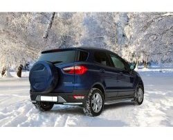 8 819 р. Защита заднего бампера уголки d42 Souz-96  Ford EcoSport (2013-2019) дорестайлинг  с доставкой в г. Нижний Новгород. Увеличить фотографию 1