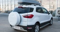 15 649 р. Защита заднего бампера (Ø75x42 мм, нержавейка) Russtal Ford EcoSport дорестайлинг (2013-2019)  с доставкой в г. Нижний Новгород. Увеличить фотографию 4