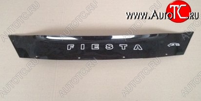 999 р. Дефлектор капота Russtal (короткий) Ford Fiesta 6 хэтчбэк 3 дв. рестайлинг (2012-2019)  с доставкой в г. Нижний Новгород