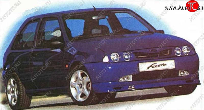 13 299 р. Накладка на передний бампер Kamei  Ford Fiesta  4 (1995-1999) хэтчбэк 5 дв. дорестайлинг  с доставкой в г. Нижний Новгород