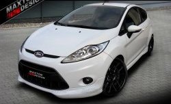 16 949 р. Пороги накладки Maxton  Ford Fiesta  6 (2008-2019) хэтчбэк 3 дв. дорестайлинг, хэтчбэк 3 дв. рестайлинг  с доставкой в г. Нижний Новгород. Увеличить фотографию 1