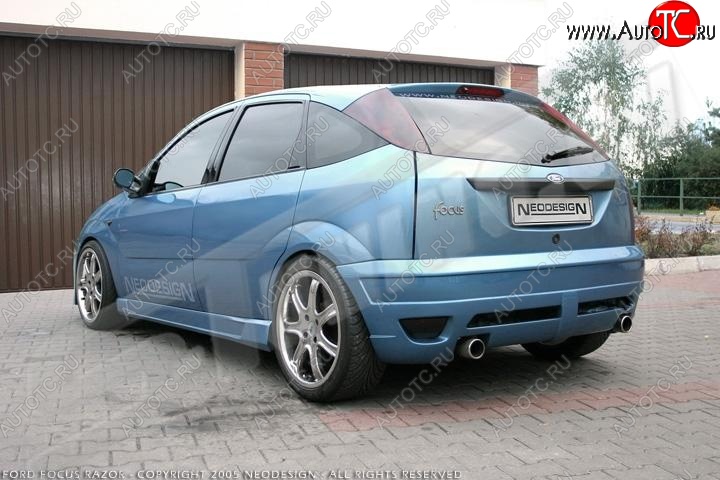 28 999 р. Задний бампер ST1 Ford Focus 1 хэтчбэк 5 дв. дорестайлинг (1998-2002)  с доставкой в г. Нижний Новгород