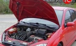 2 969 р. Упор капота Sport Ford Focus 1 седан дорестайлинг (1998-2002)  с доставкой в г. Нижний Новгород. Увеличить фотографию 1