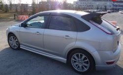 6 599 р. Пороги накладки Loder 1899 Ford Focus 2 универсал рестайлинг (2007-2011) (Неокрашенные)  с доставкой в г. Нижний Новгород. Увеличить фотографию 6