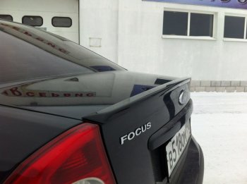 3 399 р. Лип спойлер АВТОКРАТ Ford Focus 2 седан рестайлинг (2007-2011) (Неокрашенный)  с доставкой в г. Нижний Новгород. Увеличить фотографию 2