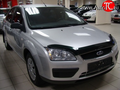 3 169 р. Дефлектор капота NovLine Ford Focus 2 универсал дорестайлинг (2004-2008)  с доставкой в г. Нижний Новгород