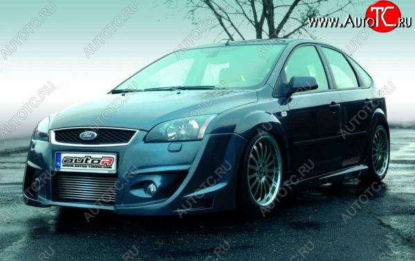 29 899 р. Передний бампер Auto-R Ford Focus 2  седан дорестайлинг (2004-2008)  с доставкой в г. Нижний Новгород