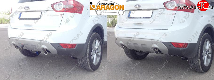 22 699 р. Фаркоп Aragon.(шар V) Ford Kuga 2 дорестайлинг (2013-2016)  с доставкой в г. Нижний Новгород