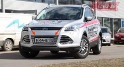 Декоративный элемент воздухозаборника Souz-96 (d10) Ford Kuga 2 дорестайлинг (2013-2016)