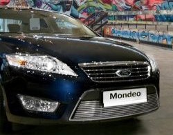 Декоративная вставка воздухозаборника Novline Ford Mondeo Mk4,BD дорестайлинг, седан (2007-2010)