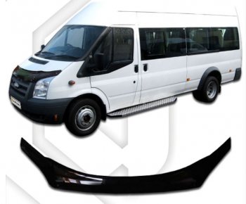 Дефлектор капота CA-Plastiс Ford Transit цельнометаллический фургон (2006-2014)