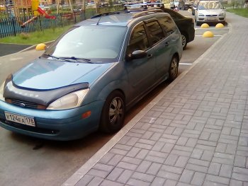 2 819 р. Пластиковые пороги Sport V2 Ford Focus 1 седан дорестайлинг (1998-2002)  с доставкой в г. Нижний Новгород. Увеличить фотографию 3