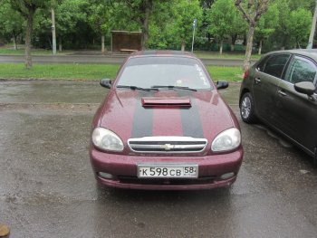 479 р. Воздухозаборник Снайпер на капот Lexus LS430 XF30 дорестайлинг (2000-2003) (Неокрашенный)  с доставкой в г. Нижний Новгород. Увеличить фотографию 3