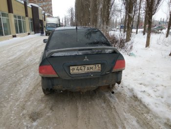 3 999 р. Средний спойлер 2.0 стандарт  Mitsubishi Lancer  9 (2003-2009) 1-ый рестайлинг седан, 2-ой рестайлинг седан (Без места под стоп-сигнал, Неокрашенный)  с доставкой в г. Нижний Новгород. Увеличить фотографию 8