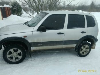 1 799 р. Арки крыльев Кураж 2  Chevrolet Niva  2123 (2002-2008), Лада 2123 (Нива Шевроле) (2002-2008) (Неокрашенные)  с доставкой в г. Нижний Новгород. Увеличить фотографию 7