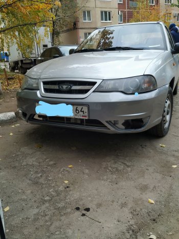 3 899 р. Передний бампер SAT Daewoo Nexia рестайлинг (2008-2015) (Неокрашенный)  с доставкой в г. Нижний Новгород. Увеличить фотографию 3