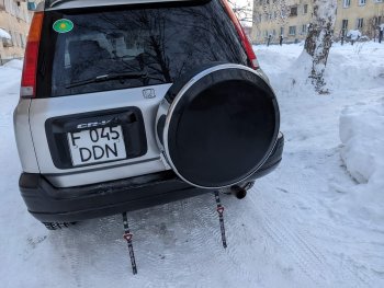 6 499 р. Бокс запасного колеса Ралекс-Тюнинг Foton Tunland Pickup Double Cab (2012-2019) (215/65R16, Тарелочка неокрашенная)  с доставкой в г. Нижний Новгород. Увеличить фотографию 16