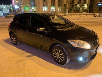 1 999 р. Дефлектор капота CA-Plastiс  Toyota Auris  E150 (2010-2012) хэтчбэк 5 дв. рестайлинг (Classic черный, Без надписи)  с доставкой в г. Нижний Новгород. Увеличить фотографию 4