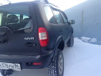 1 799 р. Арки крыльев Кураж 2  Chevrolet Niva  2123 (2002-2008), Лада 2123 (Нива Шевроле) (2002-2008) (Неокрашенные)  с доставкой в г. Нижний Новгород. Увеличить фотографию 6