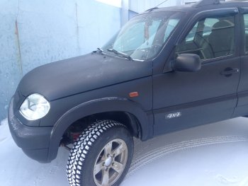 1 799 р. Арки крыльев Кураж 2  Chevrolet Niva  2123 (2002-2008), Лада 2123 (Нива Шевроле) (2002-2008) (Неокрашенные)  с доставкой в г. Нижний Новгород. Увеличить фотографию 5