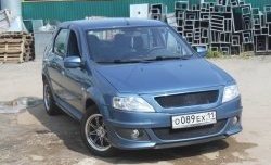 2 199 р. Решётка радиатора Power DM 2 Renault Logan 1 рестайлинг (2010-2016) (Без сетки, Неокрашенная)  с доставкой в г. Нижний Новгород. Увеличить фотографию 3