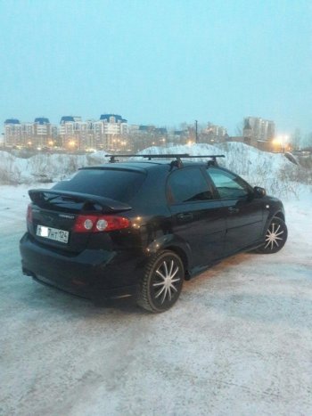 2 569 р. Пороги накладки Атланта Chevrolet Lacetti хэтчбек (2002-2013) (Неокрашенные)  с доставкой в г. Нижний Новгород. Увеличить фотографию 5