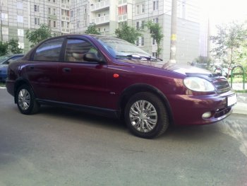 1 969 р. Комплект порогов Дельта  Chevrolet Lanos ( T100,  T150,  седан) (1997-2017), Daewoo Sense  Т100 (1997-2008), ЗАЗ Chance ( седан,  хэтчбэк) (2009-2017), ЗАЗ Sens ( седан,  хэтчбэк) (2007-2017) (Неокрашенные)  с доставкой в г. Нижний Новгород. Увеличить фотографию 7