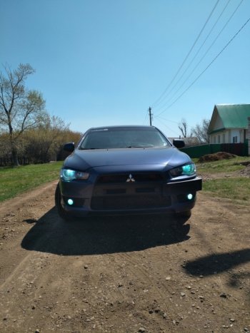 689 р. Центральные воздуховоды Evo на автомобиль Mitsubishi Lancer 10 седан дорестайлинг (2007-2010)  с доставкой в г. Нижний Новгород. Увеличить фотографию 5